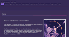 Desktop Screenshot of mcfarlanddianic.org