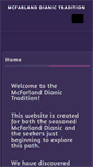 Mobile Screenshot of mcfarlanddianic.org